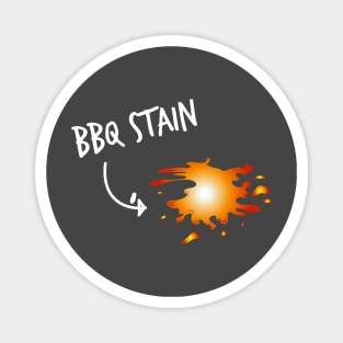 BBQ Stain Funny Barbeque Meat Lover Summer Magnet